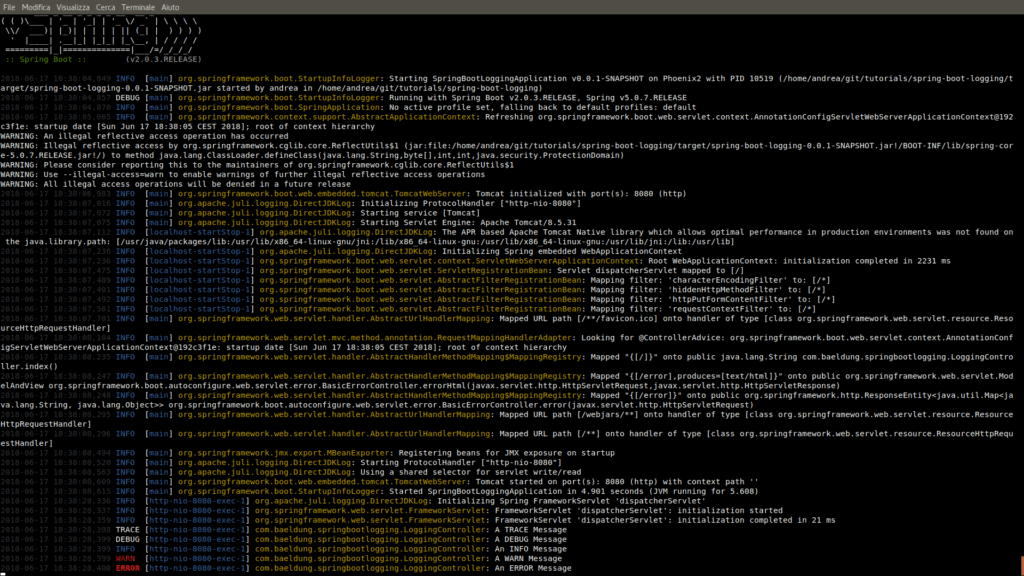 logback custom logging