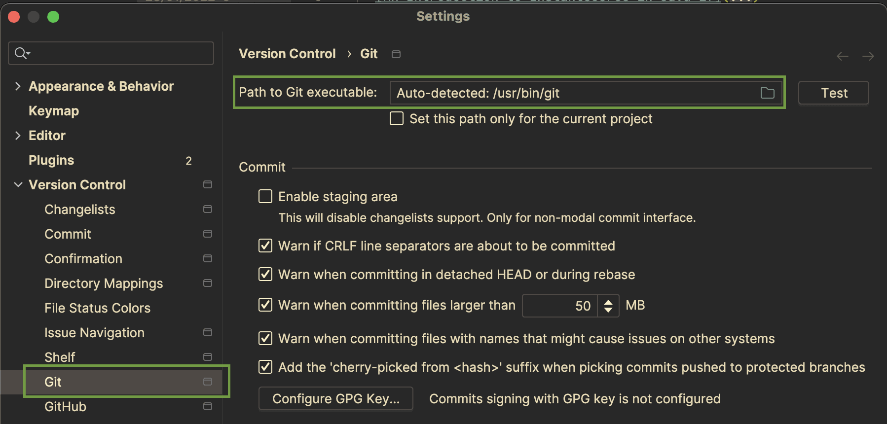 Git integration in intellij idea baeldung 