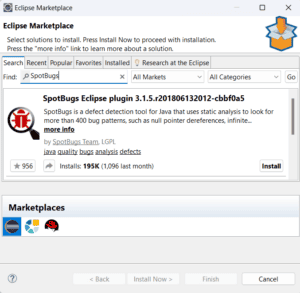 spotbugs eclipse