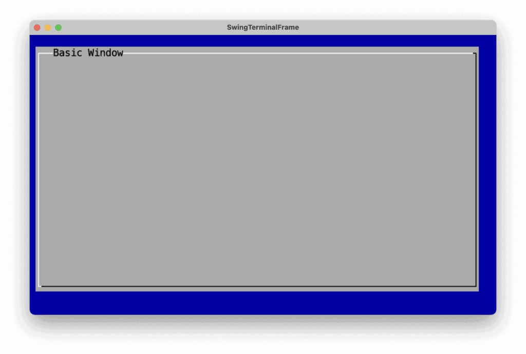 gui basic window