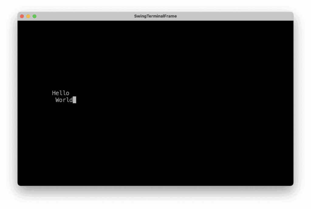 low level terminal move cursor