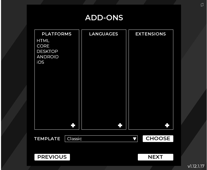 libgdx supoorting platforms