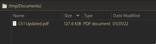 Renamed File