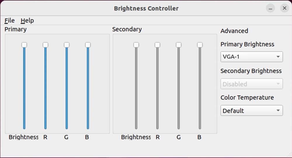 Brightness Controller