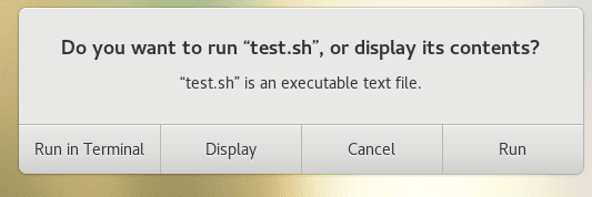 Script Execution Control Dialog