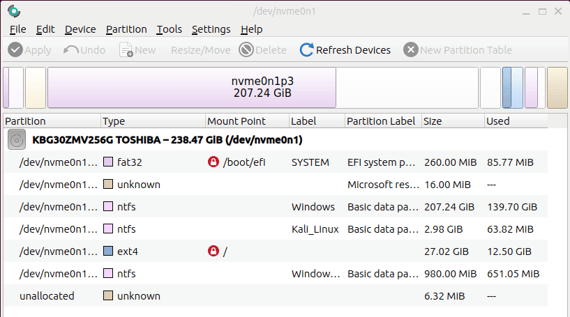 KDE SSD Devices