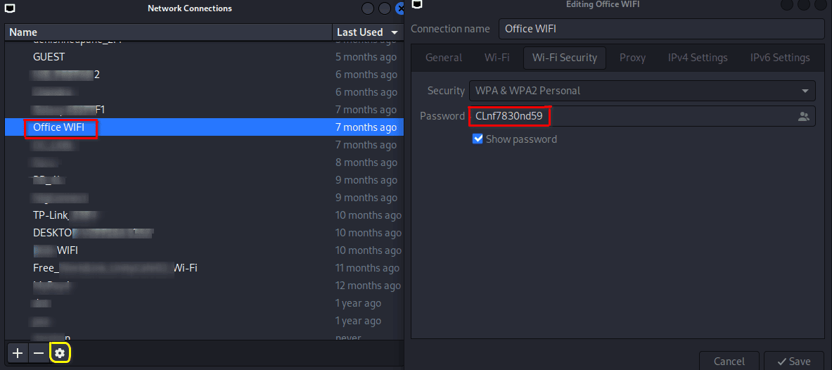 Wifi-Network-configuration-password