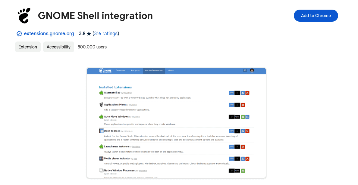 Removing gnome extensions using extension manager