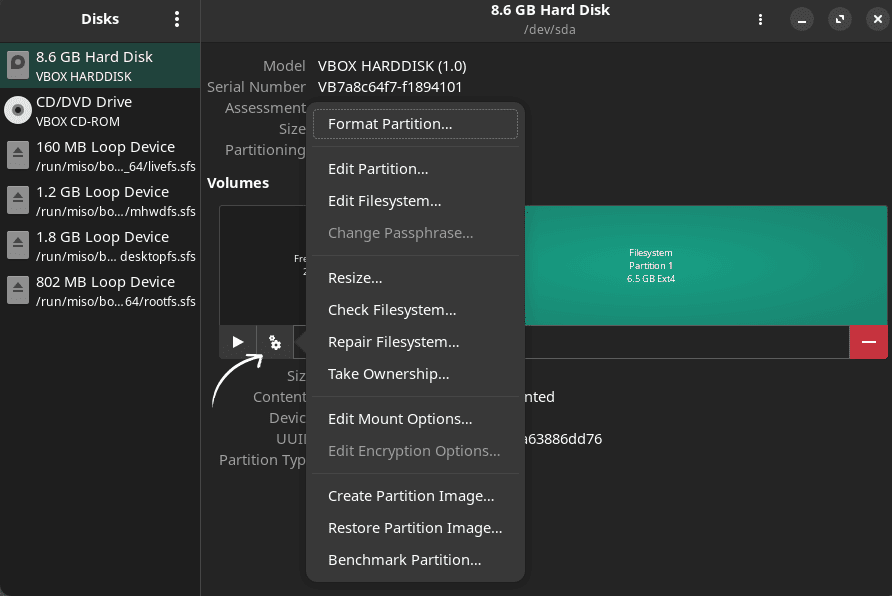 Enabling Automount - 1