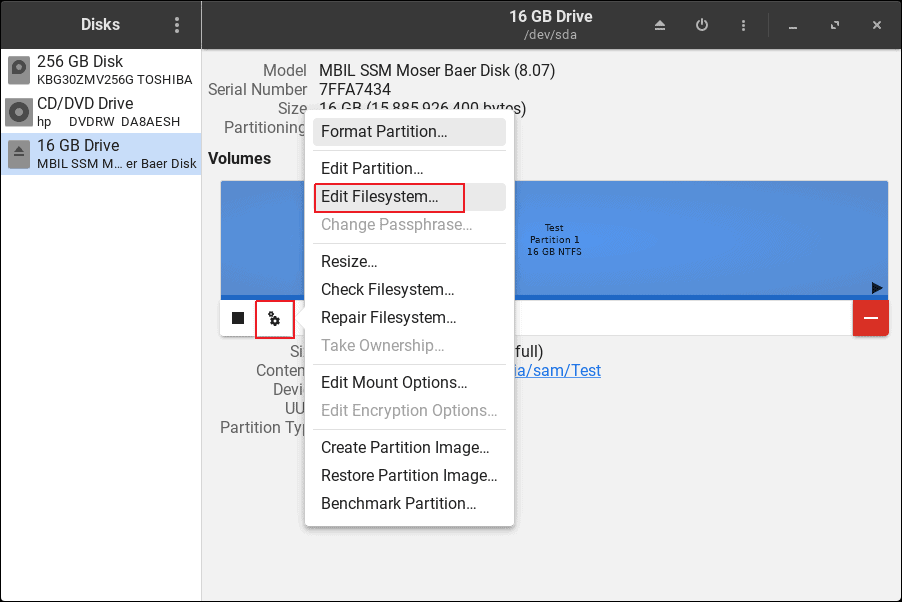 Renaming USB Drive Disks Tool