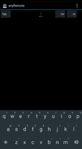 anyremote keyboard controls