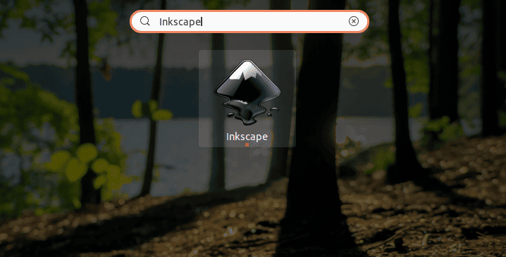 inkscape application search