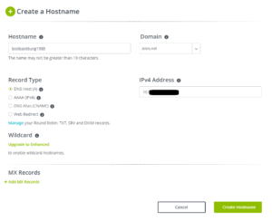 no ip create hostname