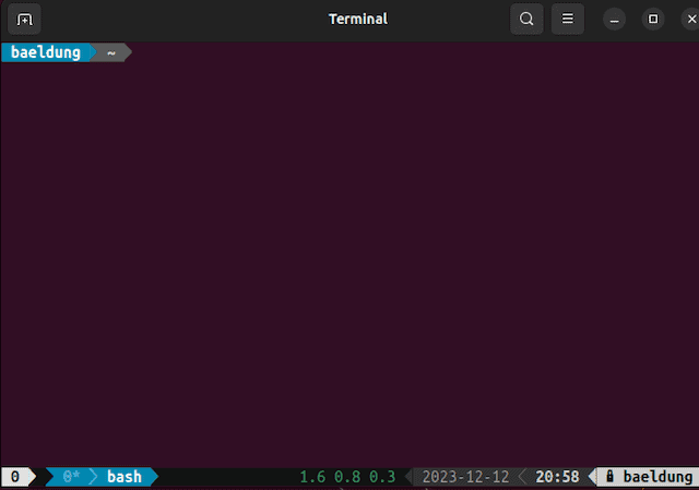 Powerline: tmux