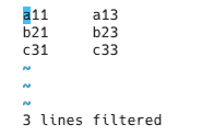 Filter Using Cut Command - Deleting Specific Column in Vim