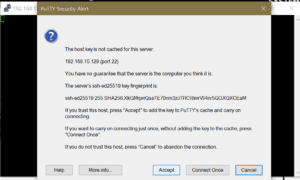 PuTTY Alert