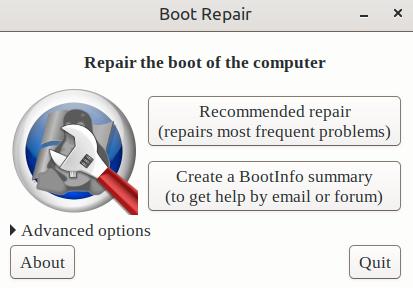 boot repair