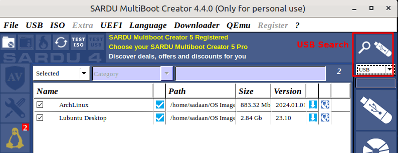 Sardu Selected Files