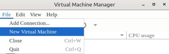 Creating New VM