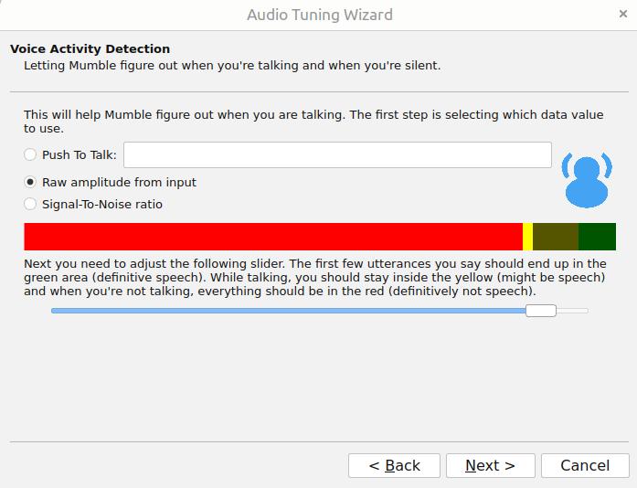 Voice Detection Threshold