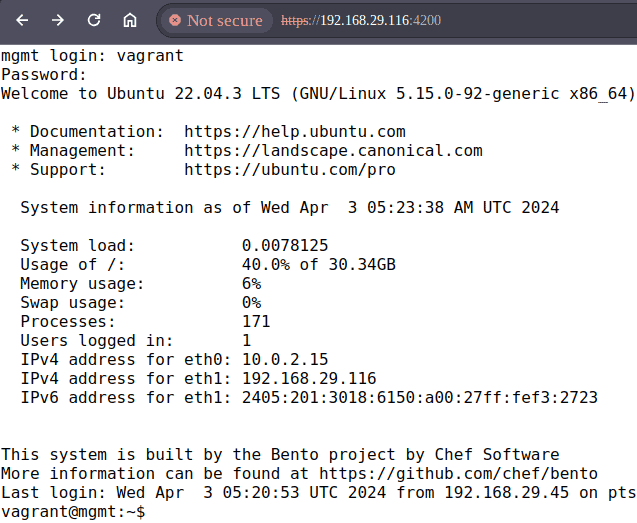 Login Terminal Via Shellinabox