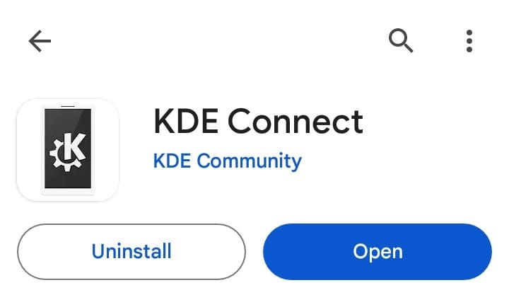 Install KDE Connect Android app