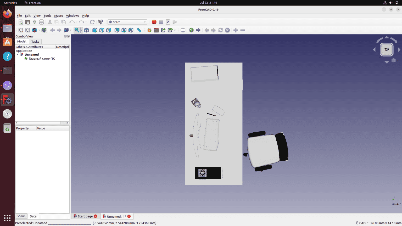 Using FreeCAD to load an STL file