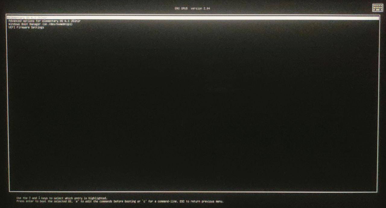 GNU GRUB Bootloader