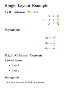 Sample LaTeX file