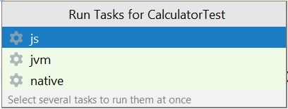 Kotlin Multiplatform Running Unit Tests