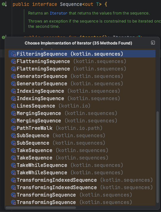 Sequence Internals