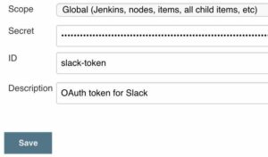 jenkins slack credential