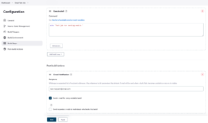 jenkins email test job configuration