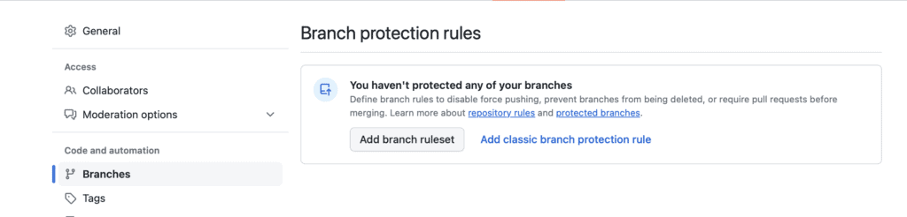 branch-protection-rules